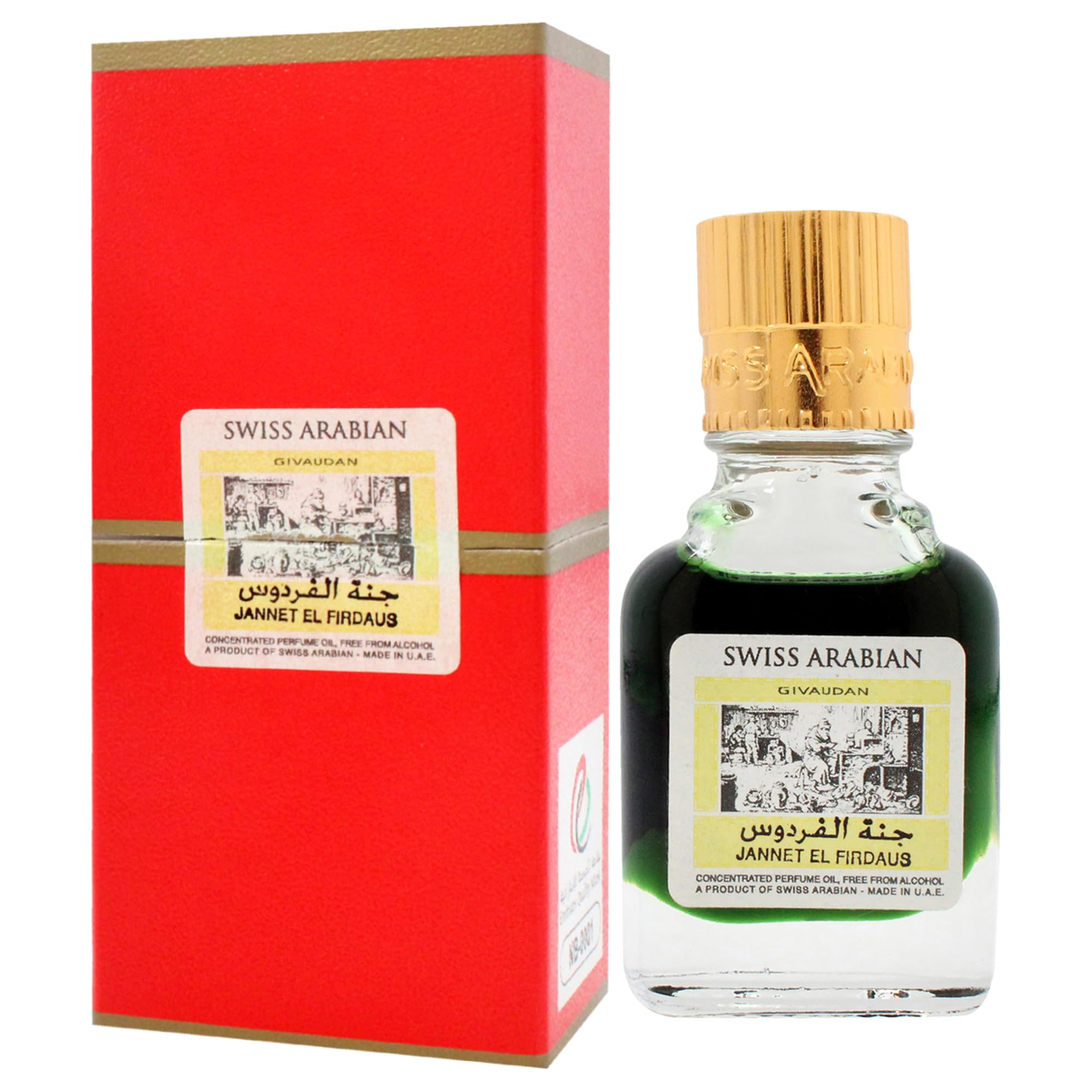 Jannet El Firdaus pela Swiss Arabian concentrado Perfume Oil Free